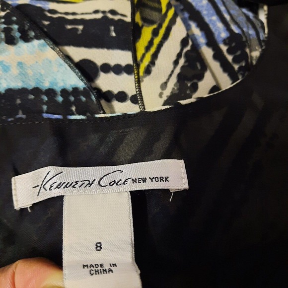 Kenneth Cole New York Top Blouse Womens Size 8 Sleeveless Ladies - Picture 7 of 9